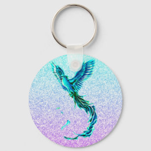 Rising phoenix sleutelhanger