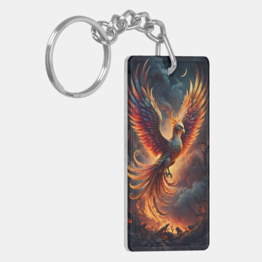 Rising Phoenix Sleutelhanger (Voorkant Links)