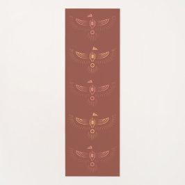 Rising Phoenix Yoga Mat in Clay