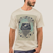 Rising Star DJ Logo T-shirt (Voorkant)