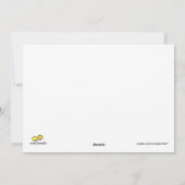 Rising Star Flat Wenskaart Feestdagenkaart (Achterkant)