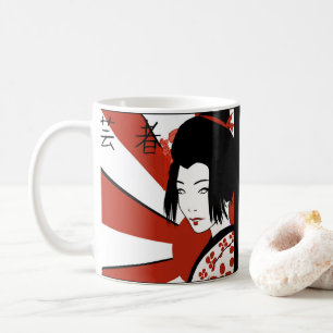 Rising Sun Anime Geisha Koffiemok