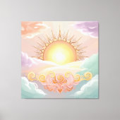 Rising Sun Canvas Afdruk (Voorkant)