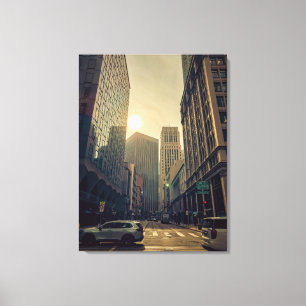 Rising Sun Canvas Afdruk
