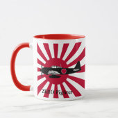 Rising sun flag and Zero Fighter Mok (Links)