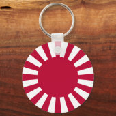 Rising Sun Flag Sleutelhanger (Achterkant)
