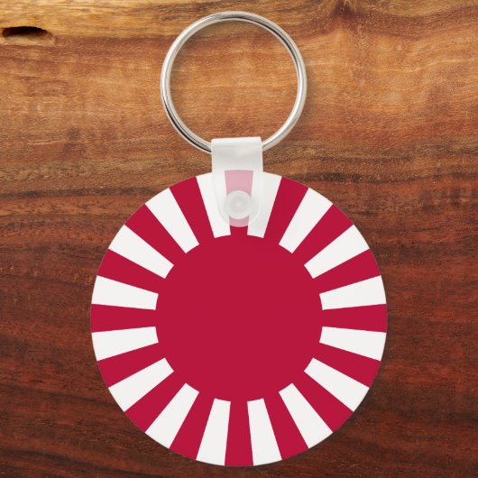 Rising Sun Flag Sleutelhanger (Achterkant)