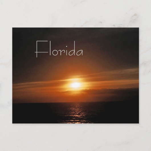 Rising Sun — Florida Briefkaart (Voorkant)