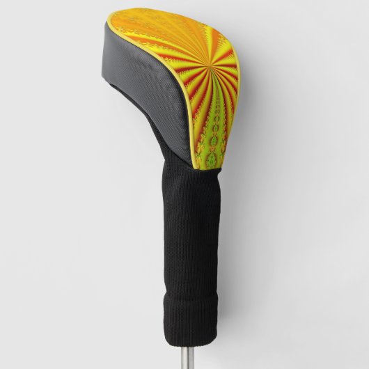 Rising Sun - Golf Head Hoesje Golfheadcover (Schuin)
