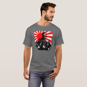Rising Sun Kamikaze T-shirt. T-shirt (Voorkant volledig)