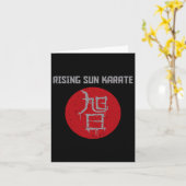 Rising Sun Kanji Kaart (Gele Bloem)