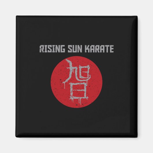 Rising Sun Kanji Magneet (Voorkant)