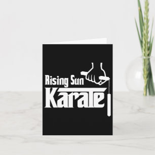 Rising Sun Karate Nunchuck Kaart