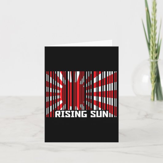 Rising Sun Karate Rcode Kaart (Voorkant)