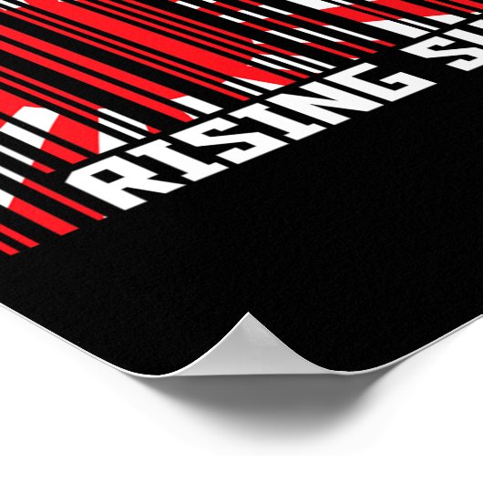 Rising Sun Karate Rcode Poster (Hoek)