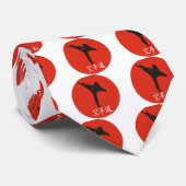 Rising Sun Karate Stropdas (Opgerold)