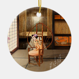 Rising Sun Keramisch Ornament