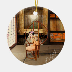 Rising Sun Keramisch Ornament