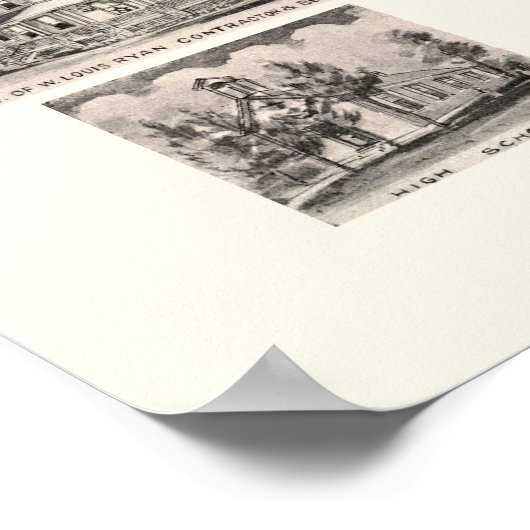 Rising Sun, MD Panoramic Map - 1907 Poster (Hoek)