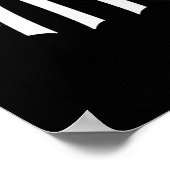 "Rising Sun" met Calla Lilies inspirerend quote Poster (Hoek)