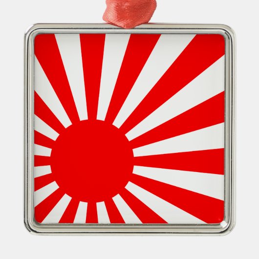 Rising Sun Metalen Ornament (Voorkant)