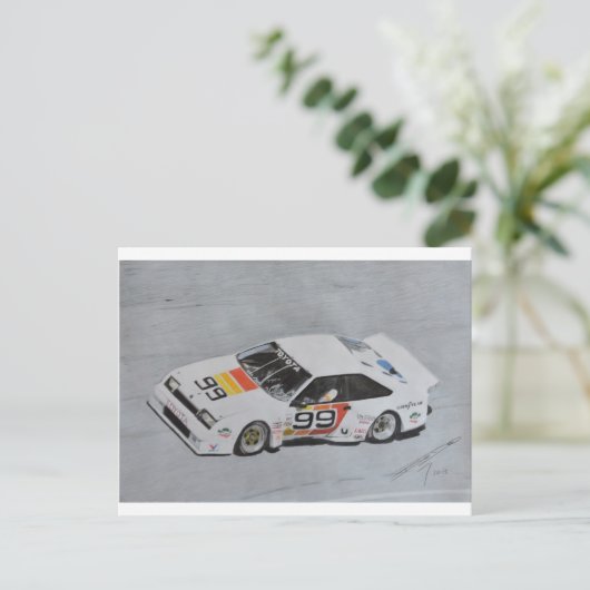 Rising Sun op het bankwezen Briefkaart (Staand voorkant)