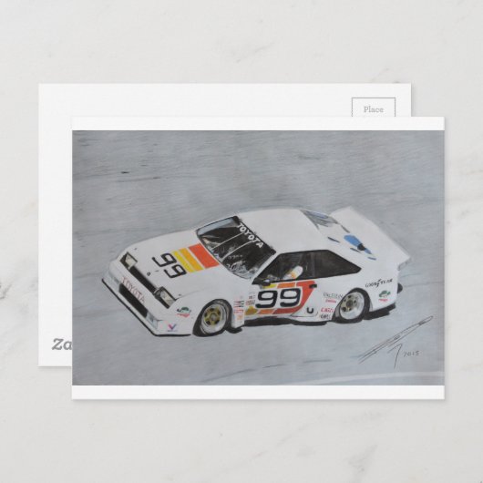 Rising Sun op het bankwezen Briefkaart (Voorkant / Achterkant)