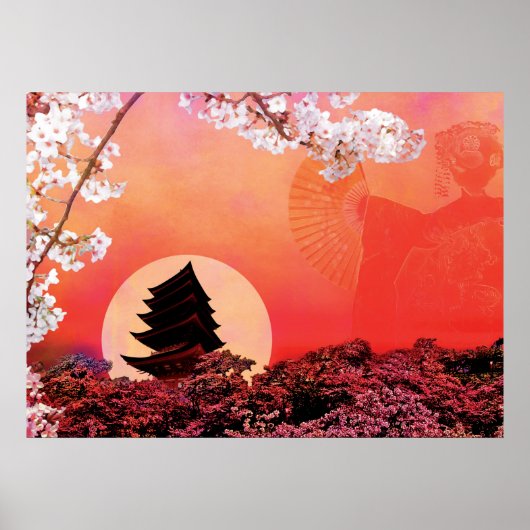 RISING SUN POSTER (Voorkant)