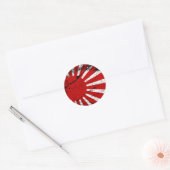 Rising Sun Ronde Sticker (Envelop)
