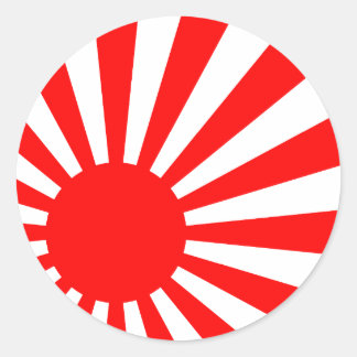 Rising Sun Ronde Sticker