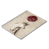 Rising Sun Shiba Inu-laptop Notitieboek (Linkerzijde)