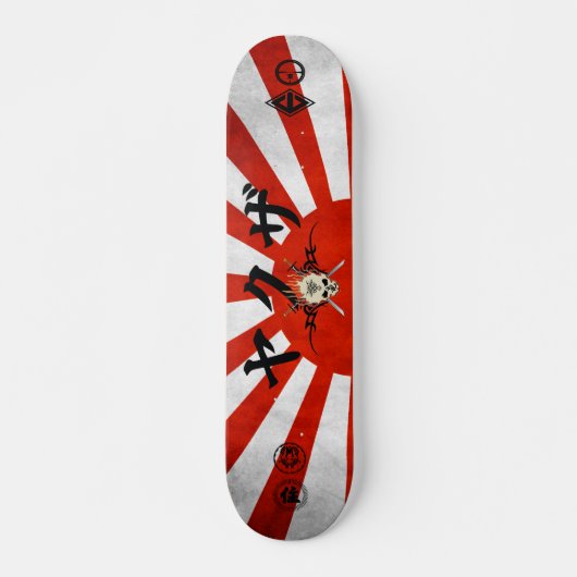 Rising Sun Skateboard (Voorkant)