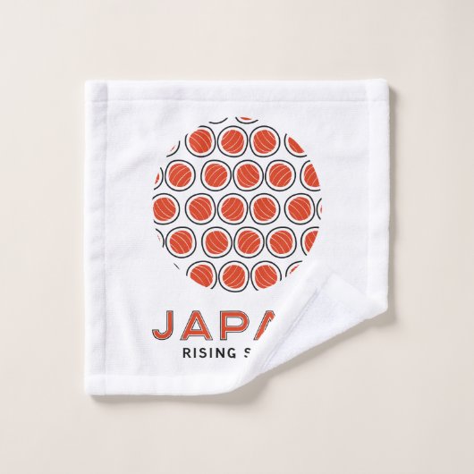 Rising Sushi Bad Handdoek (Wasdoekje)