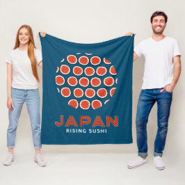 Rising Sushi Fleece Deken