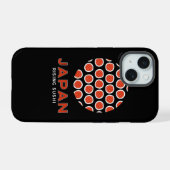 Rising Sushi iPhone 15 Case (Achterkant horizontaal)