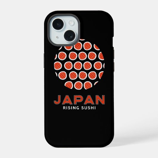 Rising Sushi iPhone 15 Case (Achterkant)