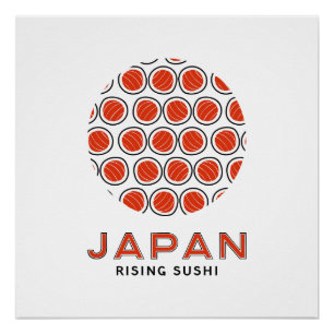 Rising Sushi Perfect Poster