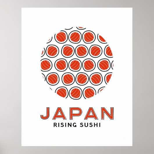 Rising Sushi Poster (Voorkant)