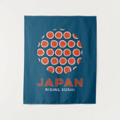Rising Sushi Wandkleed (Voorkant)