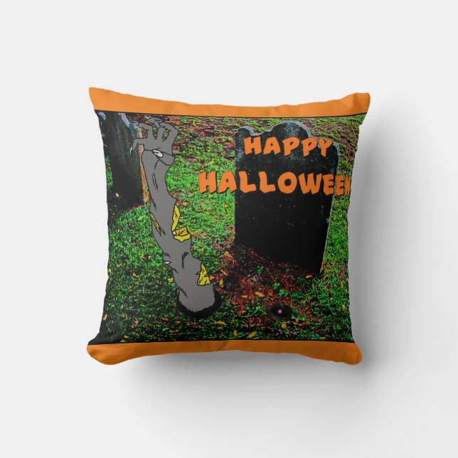 Rising Zombie gooien kussen (Voorkant)