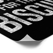 Risk It For The Biscuit Motivation  Poster (Hoek)