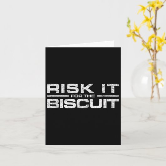 Risk It For The Cookie Movement  Kaart (Gele Bloem)