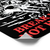 Risk Taker &amp; Mama Maker Breek haar bed niet ha Poster (Hoek)