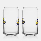 "Risk Takers" Urban Style Typography Blikvorm Glas (Links)