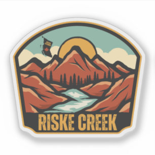Riske Creek, Brits-Columbia Sticker