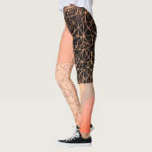 Riso-geïnspireerde Fragmenten Leggings (Links)