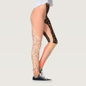 Riso-geïnspireerde Fragmenten Leggings (Rechts)