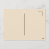 Risograph Stijl  Santa Clause Art Feestdagenkaart (Achterkant)