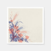 Risograph Vossenstaartgerst en Druiven Bruiloft