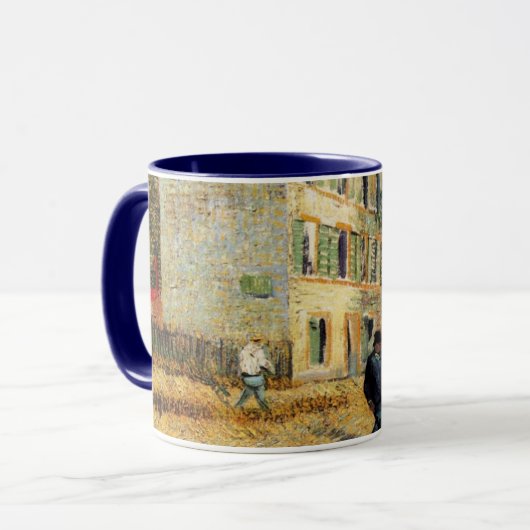 Rispal Restaurant in Asnieres door Vincent van Gog Mok (Voorkant links)